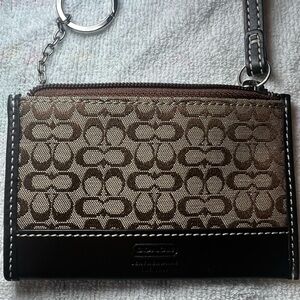 Coach Coin Key Wallet